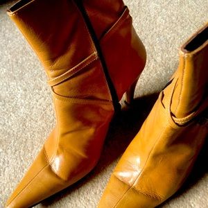 Frida ankle boots size 39 Tan